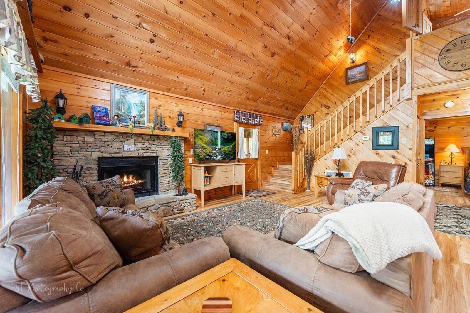 Hibernation Station Cabin Sevierville Bagian luar foto